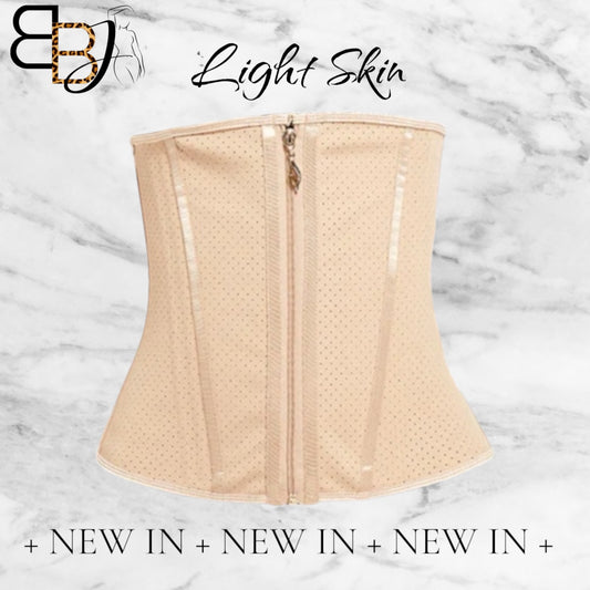 Light Skin - Zipper Waist Trainer Corset