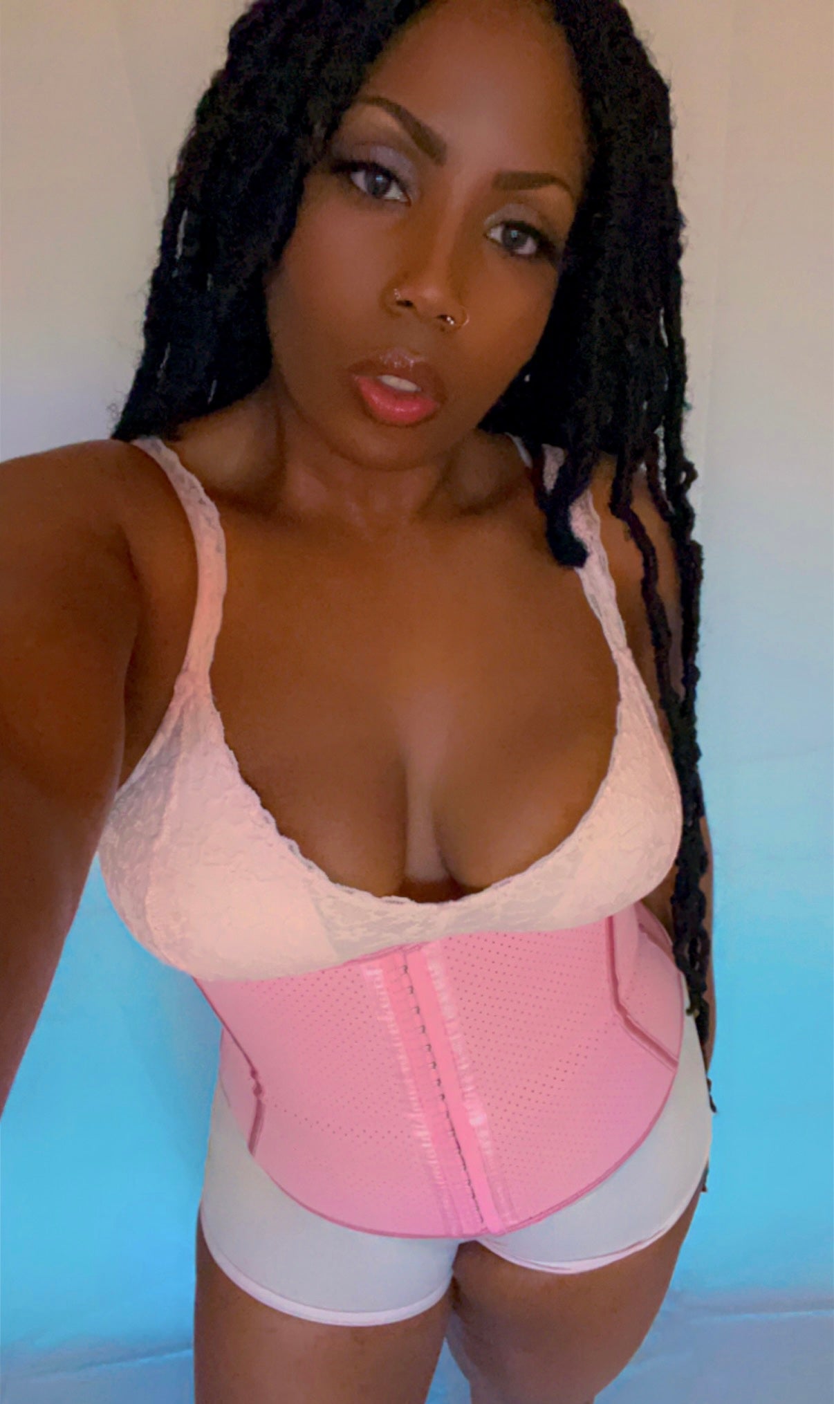 Pink Corset Bodied Corset
